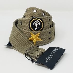 Rockstar M handmade 1960's military belts material
